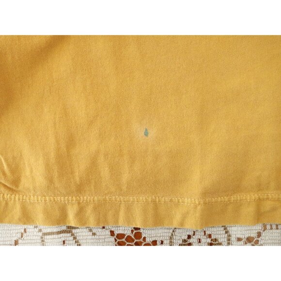 Standard James Perse Yellow Ochre Cotton Short Sleeve Polo Shirt sz 3 US Large - Picture 5 of 6